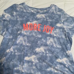“More Joy” tee